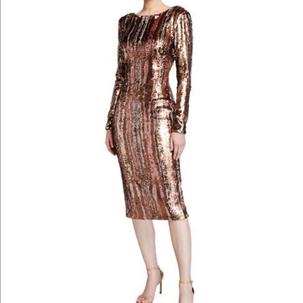 Dress The Population Sequin Cocktail Dress